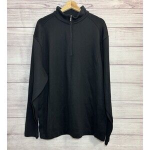 Nike Golf Men's Charcoal Gray 1/2 Zip Hi Neck Jacket Pullover Sweatshirt SZ XXL